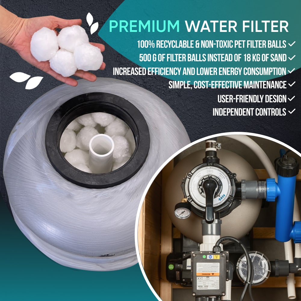 Premium Sand Filter for Wood-Fired Hot Tub