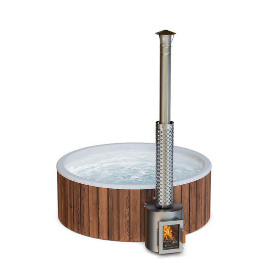 Configurez le bain nordique bas à fond plat pour 4–6 personnes